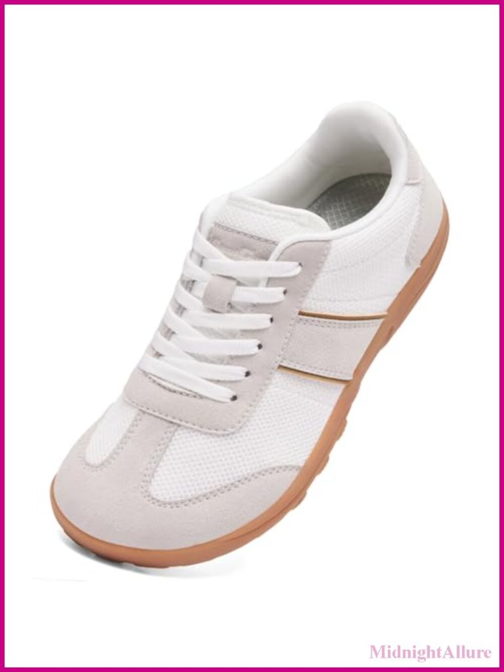 Women's Barefoot Wide Toe Box Trail Running Shoes Zero Drop Minimalist Sneakers